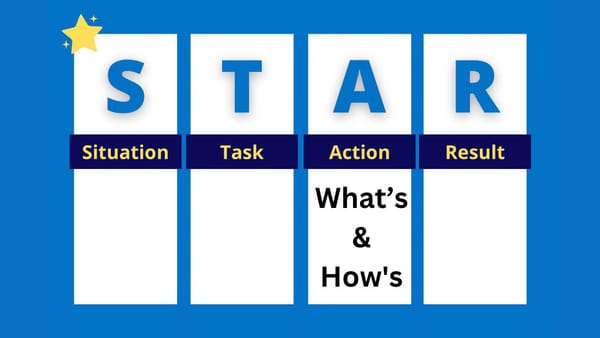 What's and How's: The Two Pillars of Effective Behavioral Interview Answers
